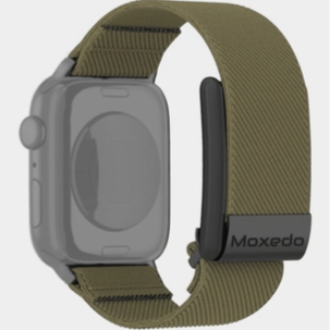 سوار موكسيدو Hybrid Fit-Weave نايلون مجدول لساعة iWatch وWH 4.0 – أخضر