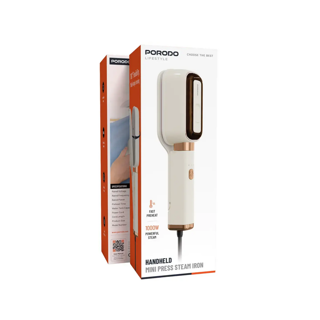 Porodo Handheld Mini Press Steam Iron
