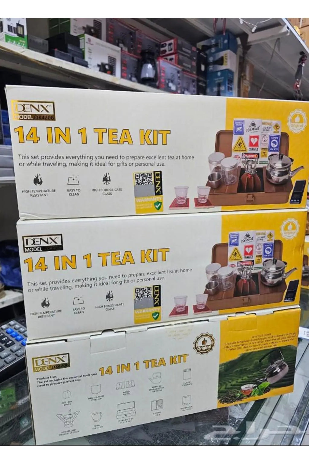 DENX MODEL DX4206 14 IN 1 TEA KIT
