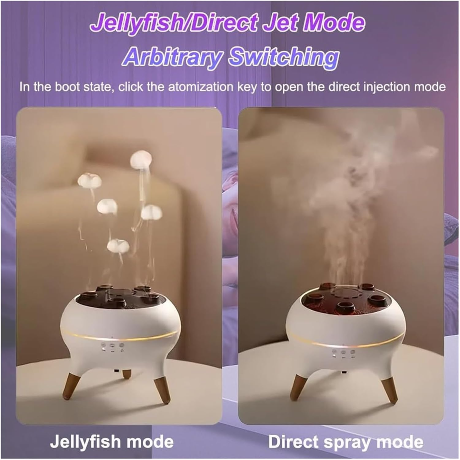 موزع عطر قنديل البحر الديناميكي