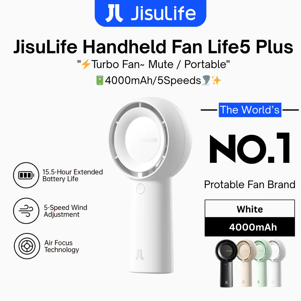 JISULIFE - THE WORLDS No.1 PORTABLE FAN BRAND