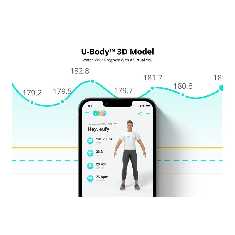 الميزان الذكي - ANKER GUFY - SMART SCALE P2 PRO BLUETOOTH