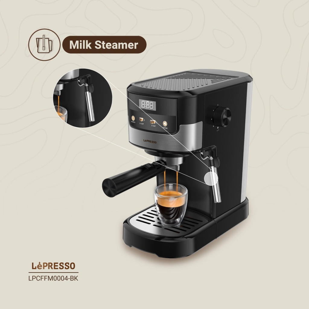 ماكينة صنع قهوة الإسبريسو ليبرسو سوبريما، سعة 1.2 لتر