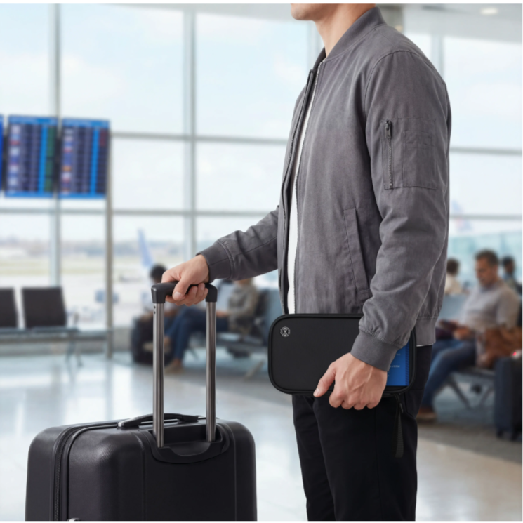 PORODO MILANO حامل جواز سفر ذكي حماية من تقنية RFID