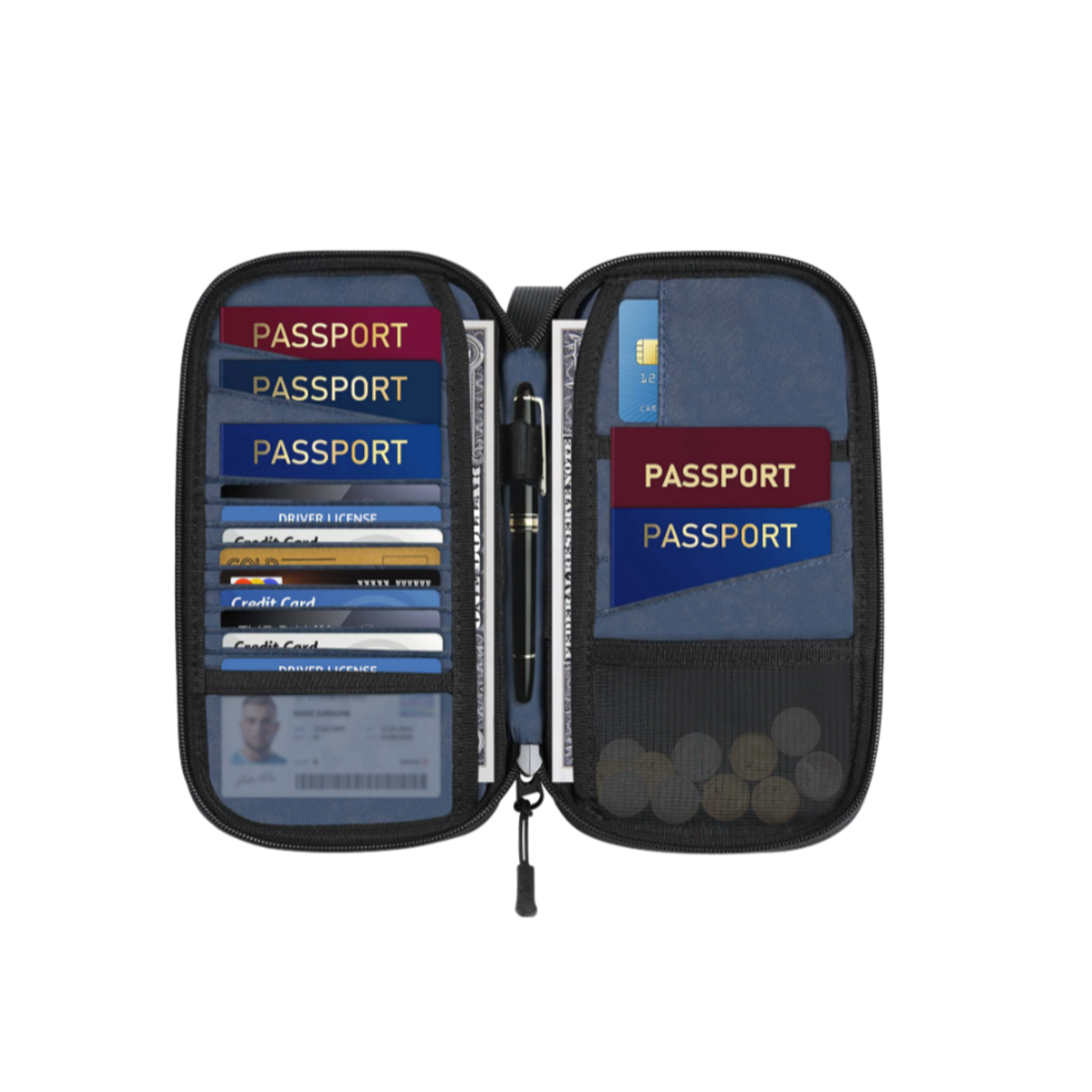 PORODO MILANO حامل جواز سفر ذكي حماية من تقنية RFID