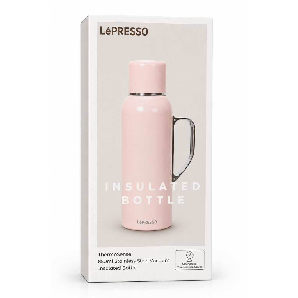 زجاجة LePresso المعزولة مع تقنية Thermo Sense، سعة 850 مل