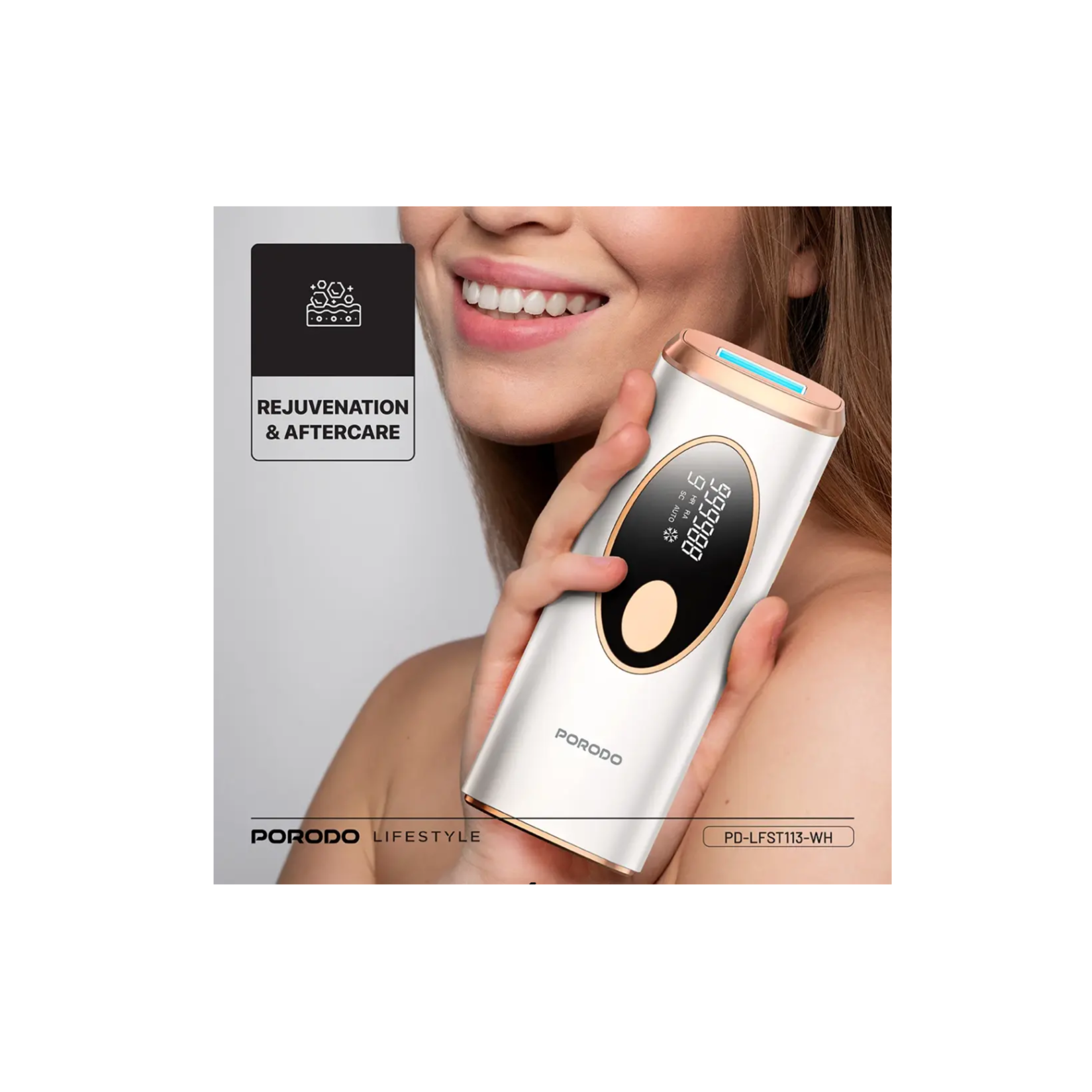 جهاز إزالة الشعر بالليزر Porodo Ipl Lfs113