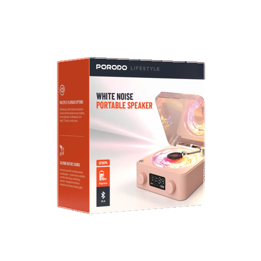Porodo Lifestyle White Noise Portable Speaker
