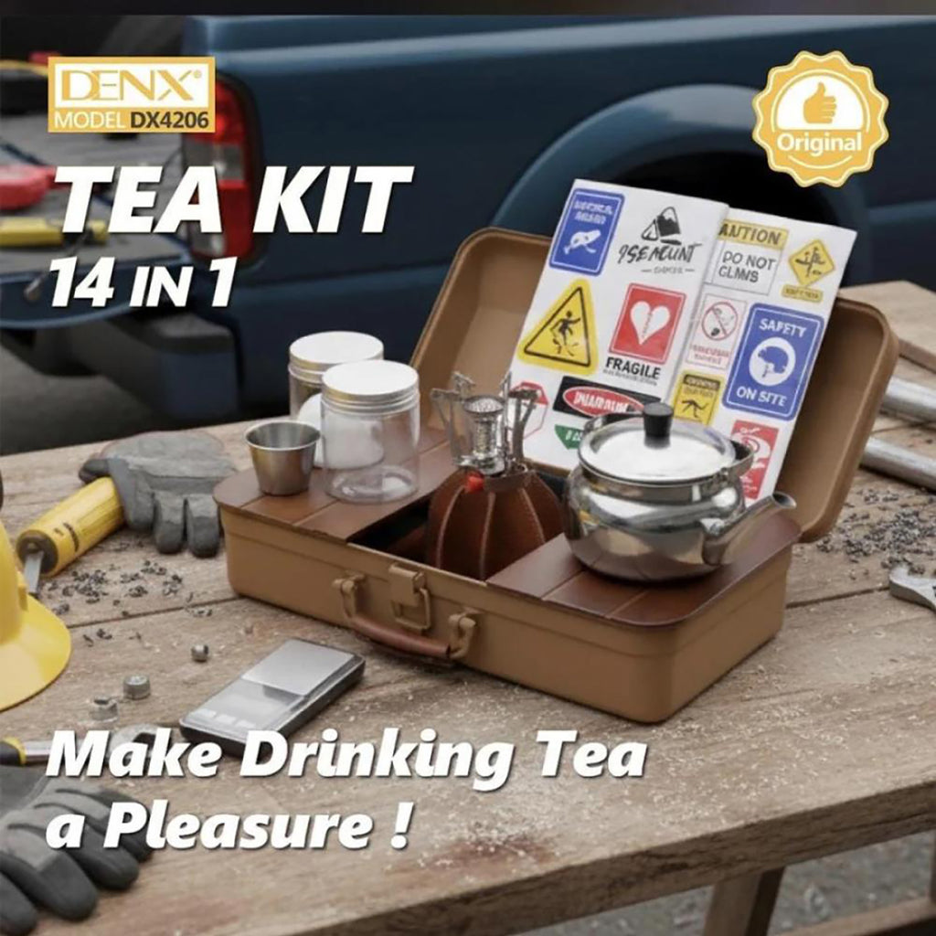 DENX MODEL DX4206 14 IN 1 TEA KIT