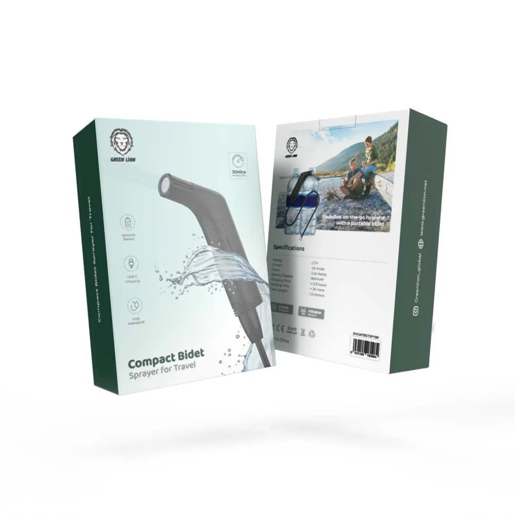 GREEN LION - COMPACT BIDET SPRAYER FOR TRAVEL