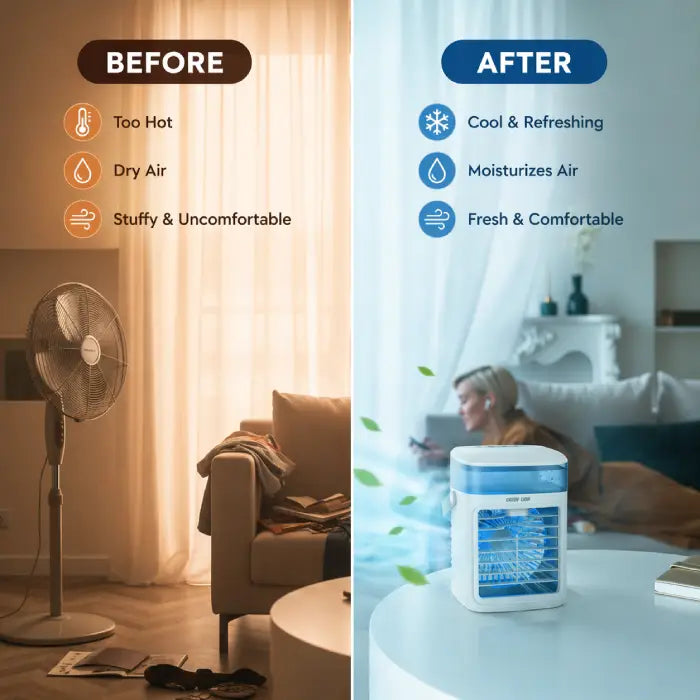 GREEN LION - RECHARGEABLE AIR COOLER