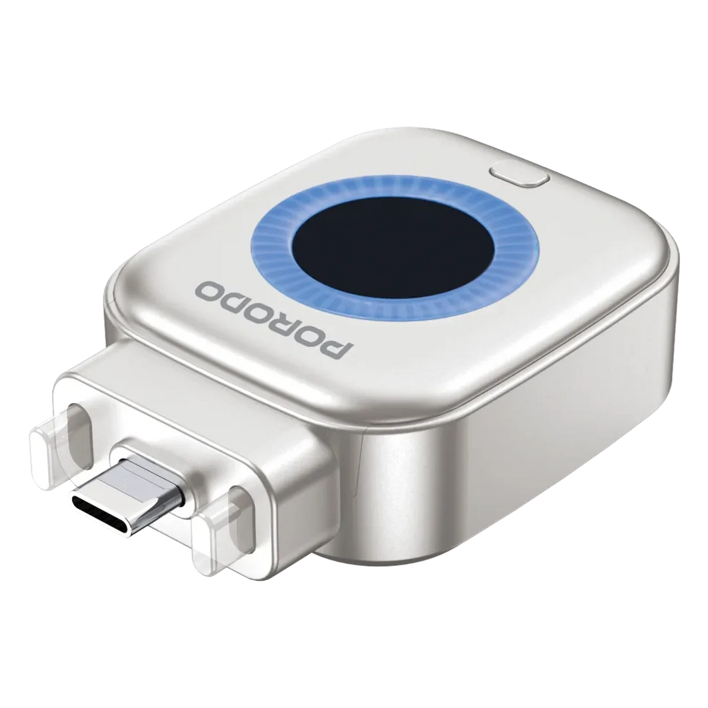 Porodo Auto Release Smart Auto-Cutoff Charging Adapter