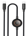 كابل شحن Moxedo 2 في 1 من USB-C إلى C لساعة آي ووتش