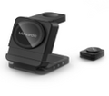 MOXEDO 3 IN 1 FOLDABLE WIRELESS CHARGING STATION - SUPPORTS  iWATCH AND SAMSUNG WATCH
