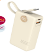 Moxedo Porrta-Go + Power Bank 10,000mAh with  Built-in USB-C Cable