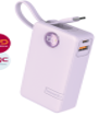 Moxedo Porrta-Go + Power Bank 10,000mAh with  Built-in USB-C Cable