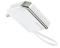 Moxedo Porta-Go 5000 mAh بنك طاقة 22.5 واط مع قابس تيار متردد