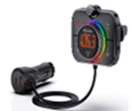 MOXEDO DUAL USB CAR CHARGER FM | AUX-IN | SD-CARD SLOT