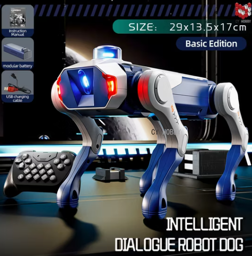 Intelligent Robot Dog Toy with Remote Control