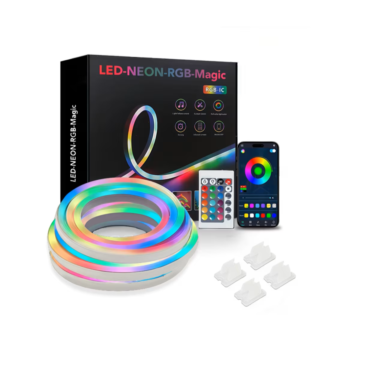 LED Neon RGB Magic Light 5M Strip