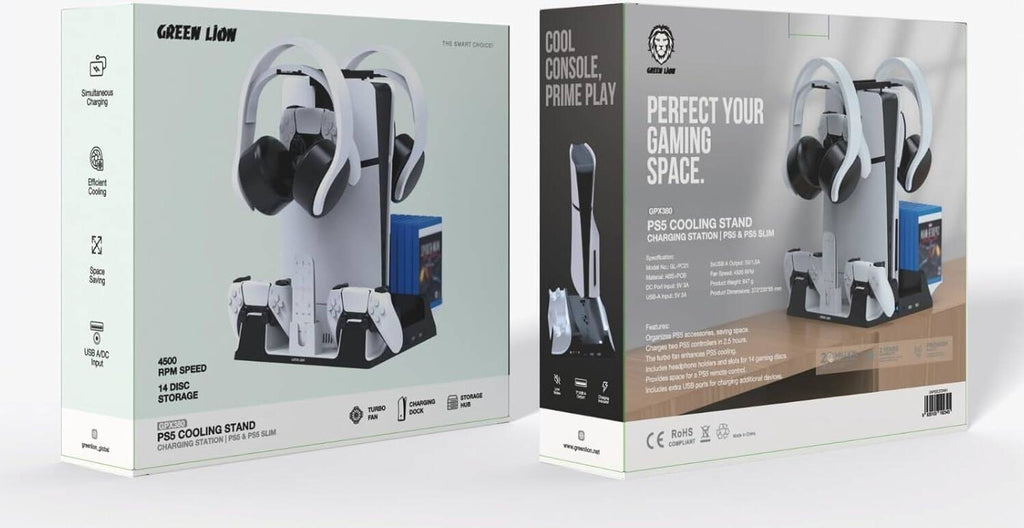 GREEN LION - GPX380 PS5COOLING STAND