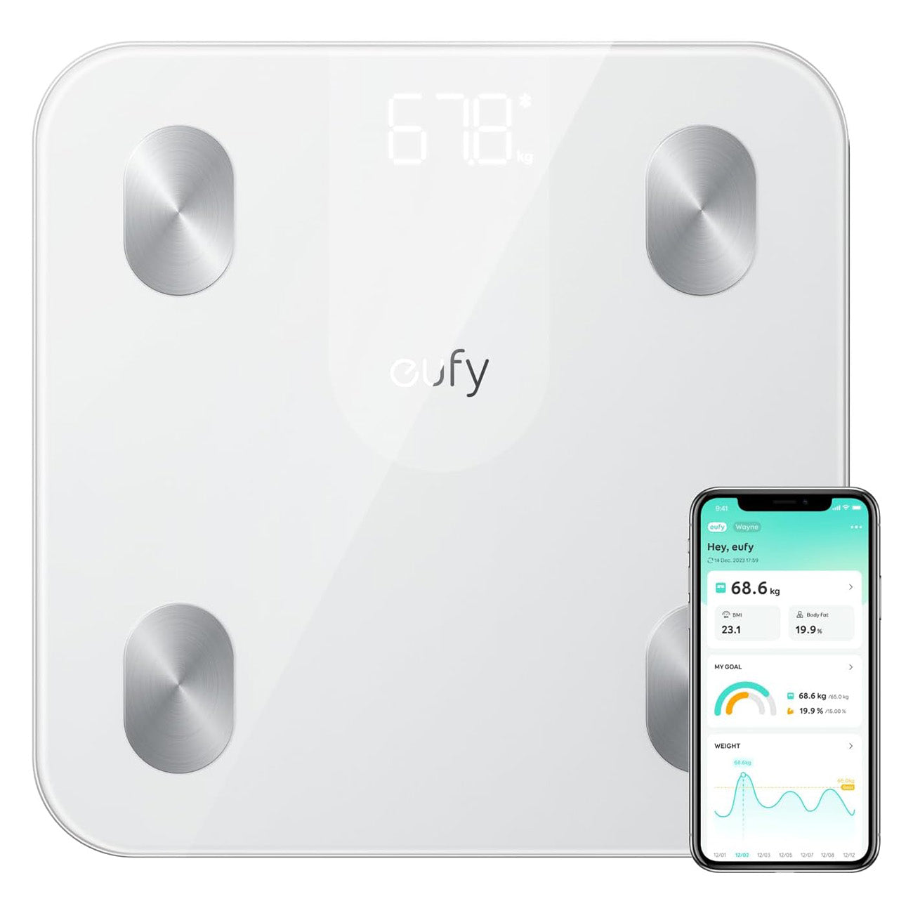 ANKER GUFY - SMART SCALE A1 WITH BLUETOOTH  AAS-2202