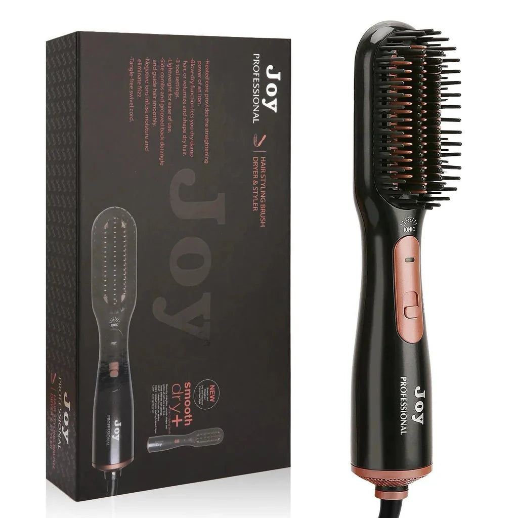 JOY PROFESSIONAL - 2IN1 STYLE BRUSH - UNIQUE HAIR DRYER & STYLER -