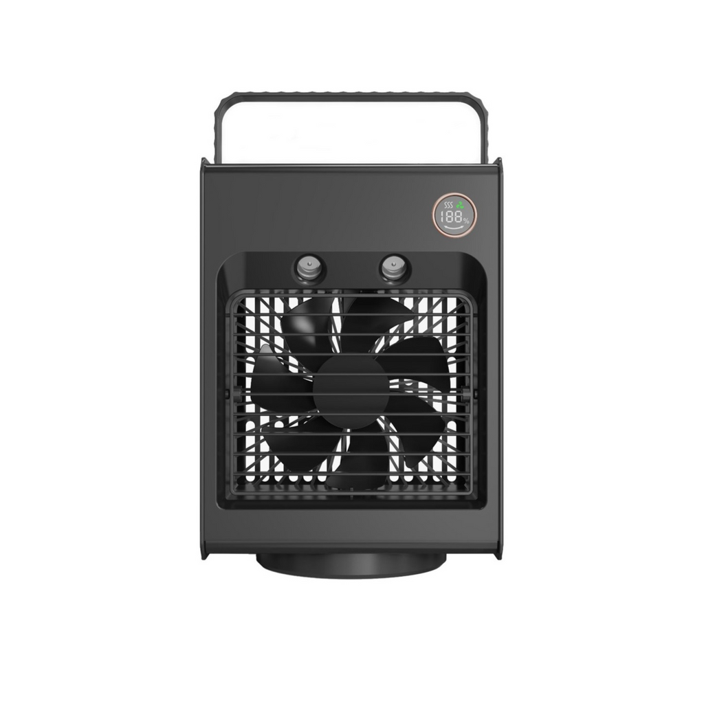 Porodo Lifestyle Air & Mist Portable Cooling Fan With Night Light