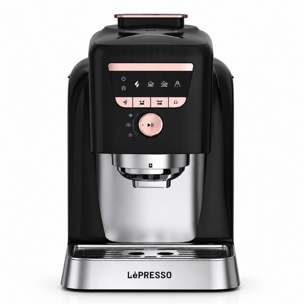 ماكينة صنع القهوة التركية الأوتوماتيكية Lepresso KaveMystique مع وظيفة التنظيف الذاتي