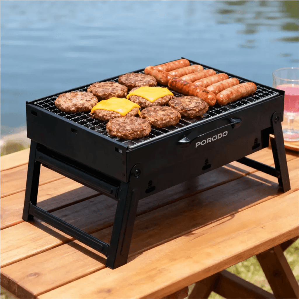 PORODO PORABLE FOLDING MINI BBQ GRILL