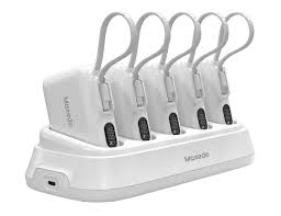 MOXEDO - COMBO 5 X POWER BANK + CHARGING DOCK