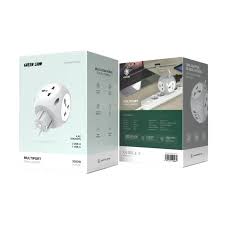 GREEN LION MULTI PORT TRAVEL ADAPTER
