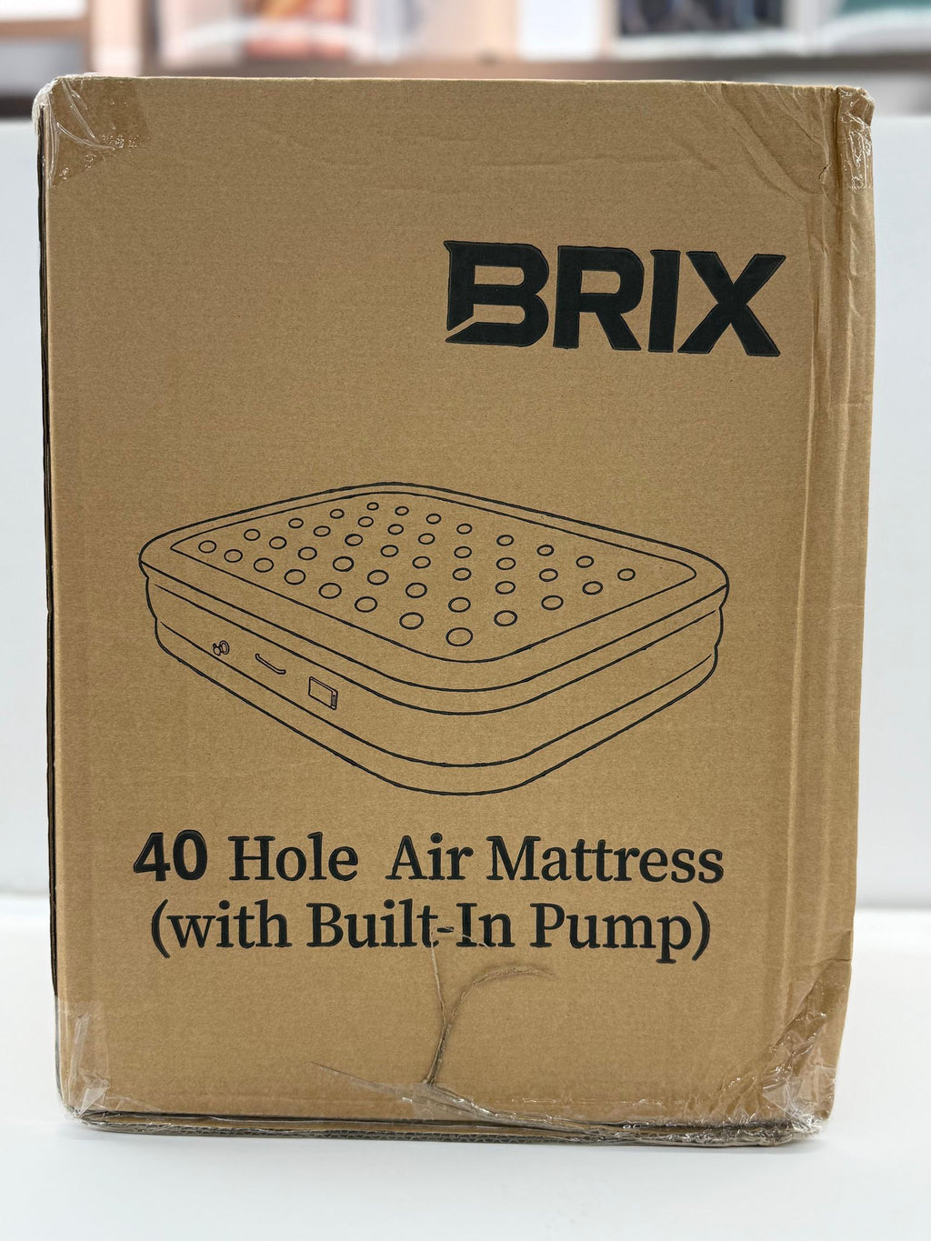 BRIX - 40 HOLE AIR MATTRESS - WITH BUILT IN MUMP
