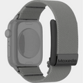 Moxedo Hybrid fit-weave Nylon Braided Band For iWatch & WH 4.0- GREY