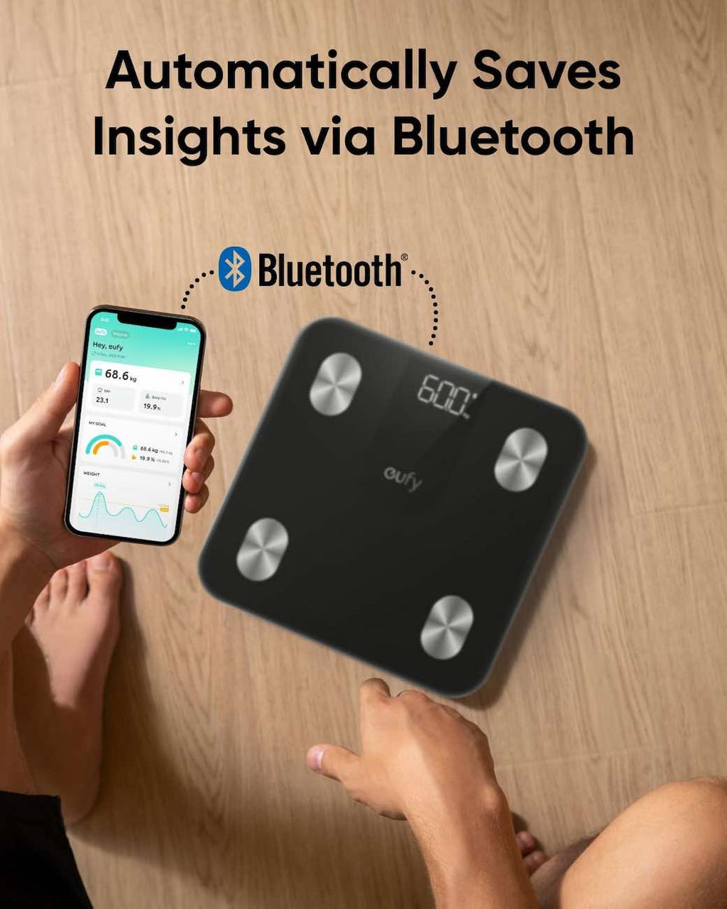 الميزان الذكي - ANKER GUFY - SMART SCALE P3 PRO BLUETOOTH