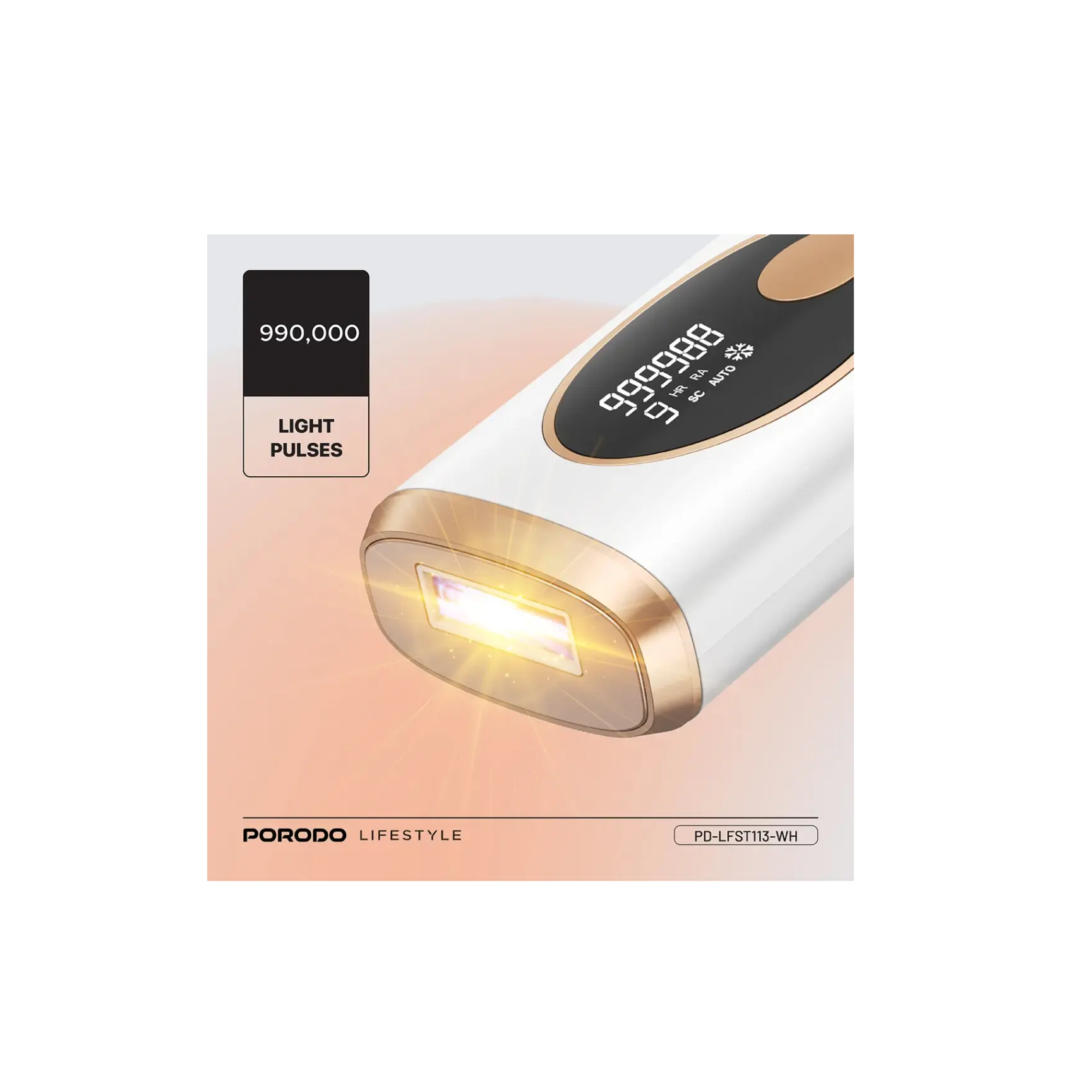 جهاز إزالة الشعر بالليزر Porodo Ipl Lfs113