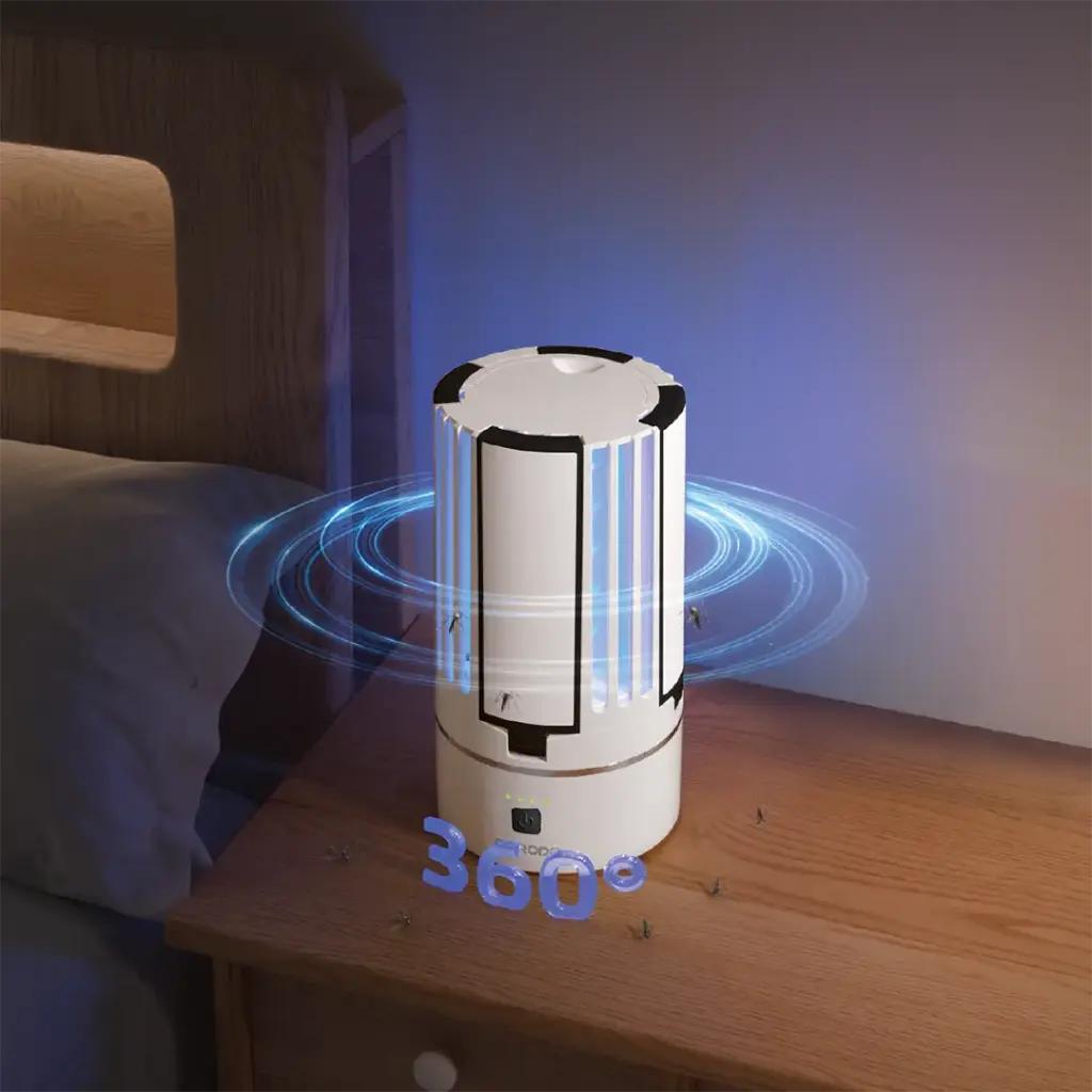 PORODO PORTABLE 2-IN-1 INSECT KILLER LAMP SAFE AND SILENT OPERATION