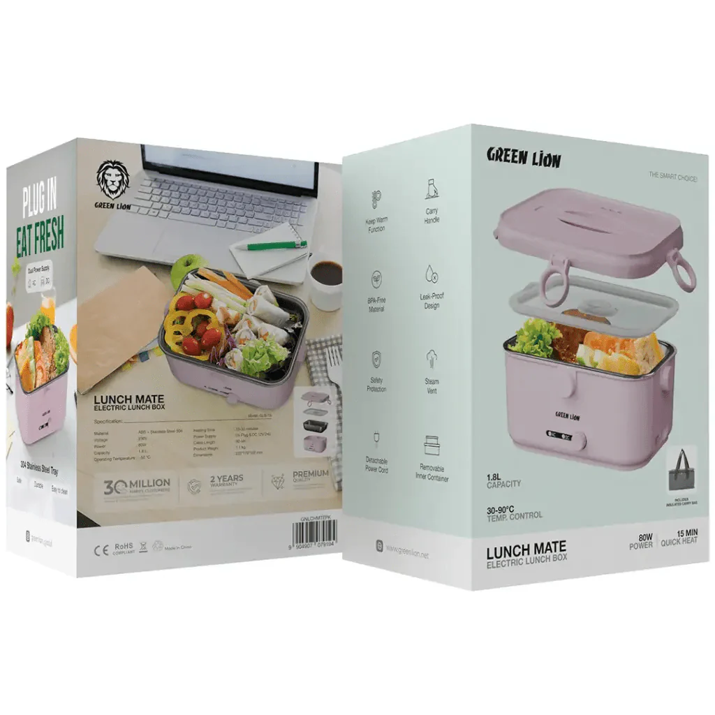 GREEN LION - LUNCH MATE ELECTRIC LUNCH BOX 80W