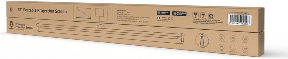 GREEN LION - 72 PORTABLE PROJECTION SCREEN