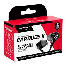 HYPER - HYPERX CLOUD EARBUDS II - OPTIMIZED FOR MOBELE GAMING