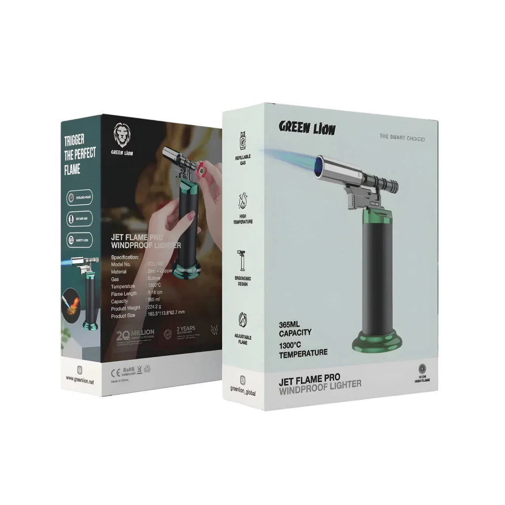 GREEN LION - JET FLAME PRO WINDPROOF LIFHTER