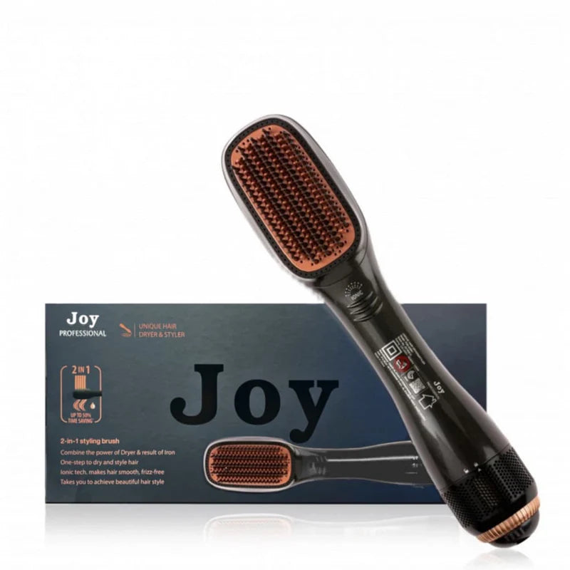 JOY PROFESSIONAL - 2IN1 STYLE BRUSH - UNIQUE HAIR DRYER & STYLER -